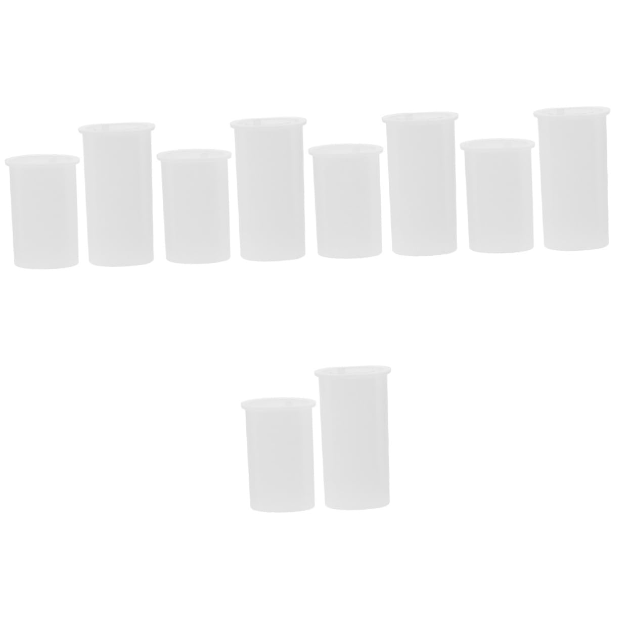 ARTIBETTER 5 Sätze Leichtere Schutzhülle Uv -harzformen Handwerkliche Silikonform Formen Für Handwerk Wiederverwendbare Form Epoxid-silikonform Epoxid-resin-formen Kieselgel 2 Stück * 5