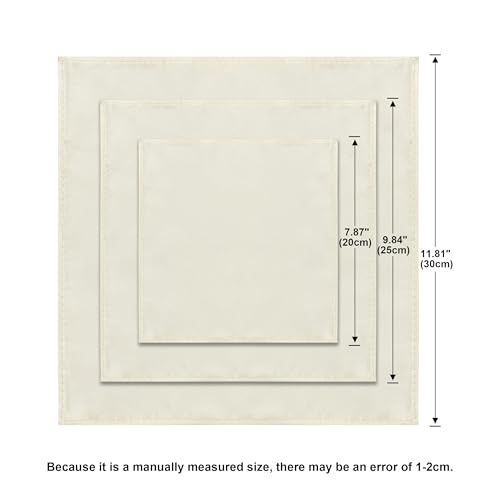 Image of Men's Pocket Square, Solid Color Boys Handkerchiefs for Men Wedding Party