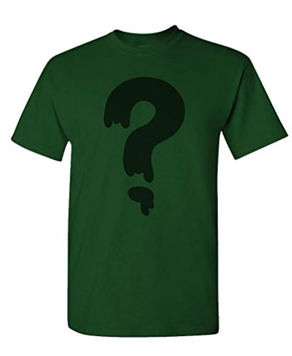 SOOS QUESTION Mark - Dipper Gravity Funny - T-Shirt Forest Large