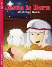 Paperback Jesus Is Born: Coloring Book