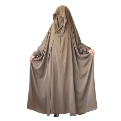 Image of NAZNEEN Saudi Jilbab Full Length and Noise Pc MATT NIDA Fabric with extra panel to cover face
