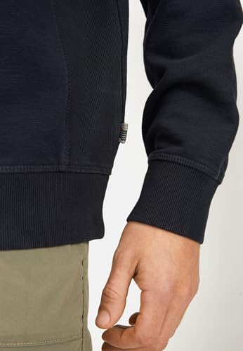 camel active Herren Sweatshirt für Herren – Regular Fit | Rundhals | Baumwolle | Atmungsaktiv Dunkelblau, Menswear-L – Ansicht 6