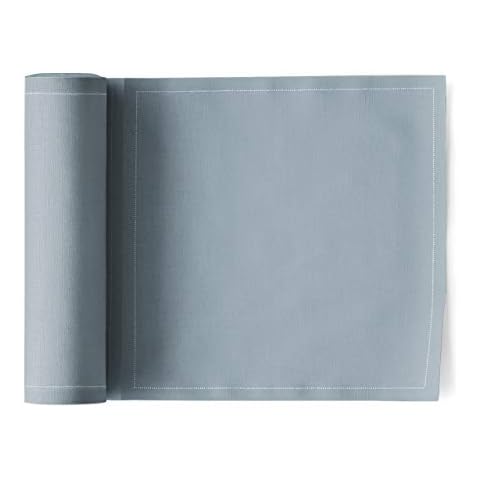 MY DRAP Basics Cotton Luncheon Napkin, Foggy Blue, 25 Units per roll Cover