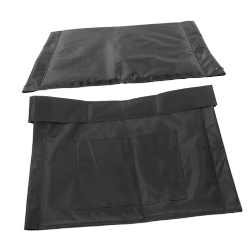 BEBEMOKO Juego de almohadillas de asiento para respaldo de silla de ruedas, tela Oxford antidesgaste para un apoyo cómodo y duradero