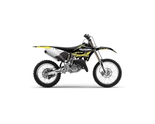 Kit déco Yamaha 250 YZ Eraser Fluo Jaune Light idéal pour vos sorties motocross et compétitions