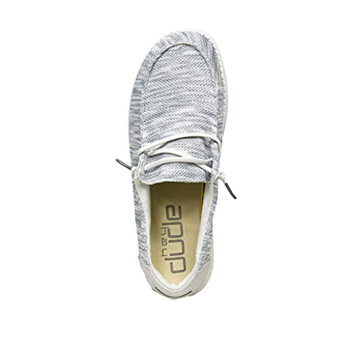 Image of HEYDUDE Women's Wendy Chambray | Women's Shoes | Women's Lace Up Loafers | Comfortable & Light-Weight
