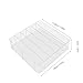 Imagen de DEARMAMY Caja De Almacenamiento De Efectivo Transparente Con 8 Compartimentos Extraíbles Organizador De Dinero Para Billetes Monedas Para Tiendas Y Oficinas