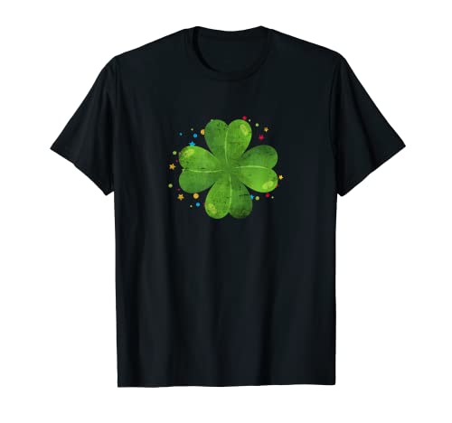 Lucky Shamrock St Patrick's Day Clover Irlanda Cultura irlandese Maglietta