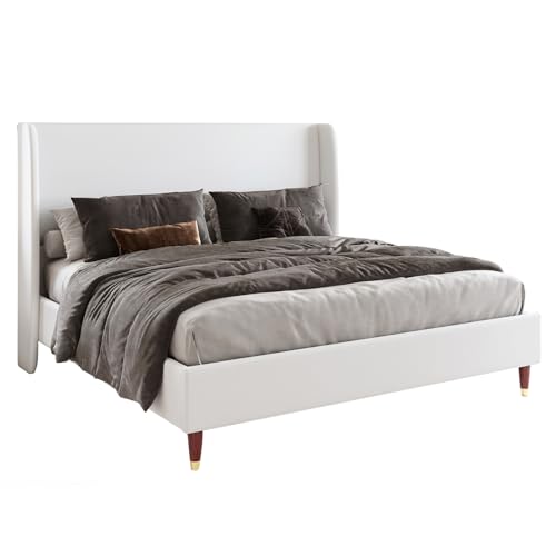 Jocisland BHB006 Upholstered Bed Frame Queen Size 51.2 Inch High Platform Bed thumb #6