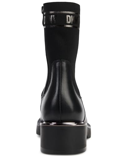 DKNY Women's Platform Metallic Heeled Bootie Fashion Boot2