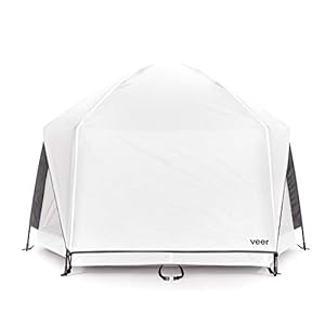 Veer basecamp bundle includes basecamp portable pop up play yard cushioned air pad and waterproof adventure tote  urban country home decor