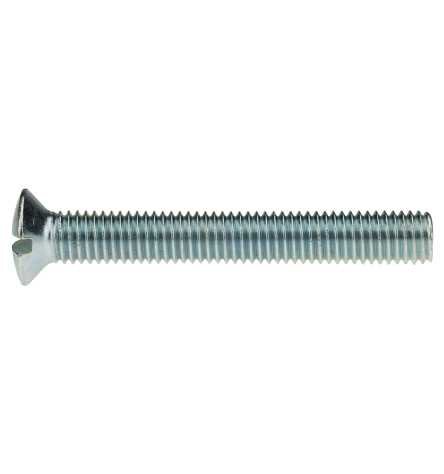 Reidl Linsenkopfschrauben mit Schlitz 4 x 8 mm DIN 964 4.8 galv. verzinkt farblos 2000 Stück