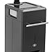Nano Hair Steamer Machine 500W 110V, Multifunctional 6 Modes Vertical Hair Care Machine with LCD Display &Storage Drawer, 7 Gears Temperature Adjustable, for Home, Beauty Salon (Black Gray)