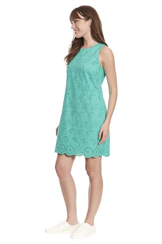 Image of London Times Women's Sleeveless Sheath Casual Dress for Women | Petite to Plus Size Summer Dresses for Women