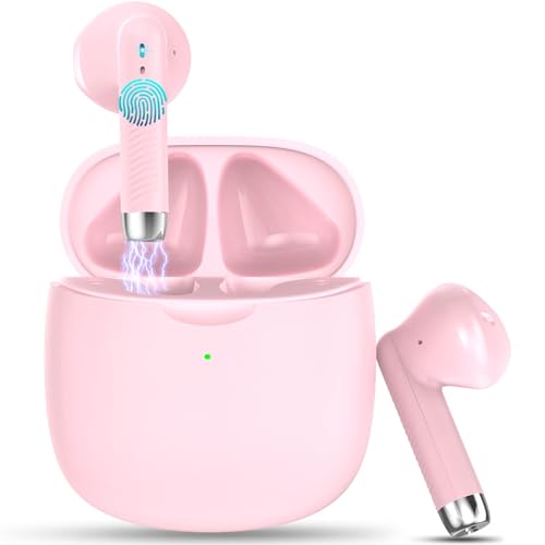 Cuffie Bluetooth Auricolari Bluetooth 5.4, Cuffie Wireless con 4 ENC