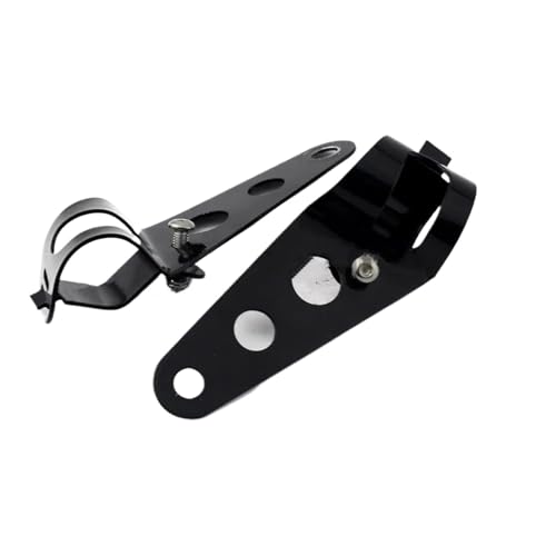 Base de phare modifiée pour moto compatible avec supports de fourche 28-36mm