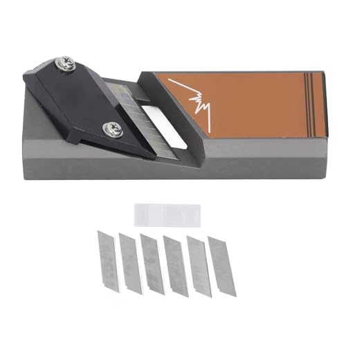 Candeon Placo Rabot à Chanfreiner, Rabot à Main Pour Plaques De Plâtre, 2 En 1 Plat Et 45° Biseau Raboteuse à Chanfreiner Pour Cloisons Sèches, Araseur...