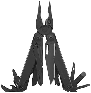 Leatherman Surge Multi-Tool, Schwarz | 21 strapazierfähige Werkzeuge mit Klingen