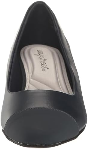 Easy Street Women's Dottie Pump, Navy Lamy, 9 X-Wide | Image 1
