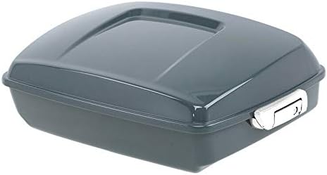 XMT-MOTO Motorcycle PartsChopped Pack Trunk Fit For Harley Tour Pak CVO Road Street Glide 18 Gunship Gray