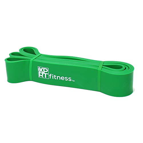 XPRT Fitness Resistance Bands Pull Up Assist Bands Stretching Powerlifting Workout Training -Green (50-125lb)