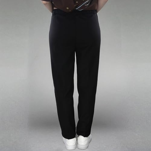 Boys Dress Pants Pull On Straight Leg School Uniform Performance Pants Adjustable Waist Twill Chino Pant 2-16 Years3