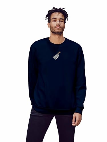 Sweat-shirt bleu Green Fish FIMSWI-100811 pull sport décontracté hommes