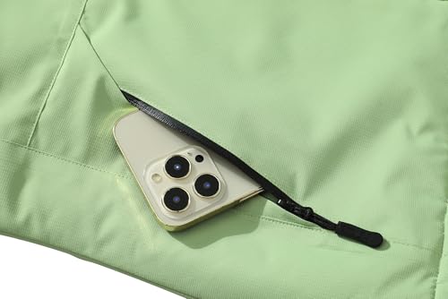 Image of MOERDENG Women's Waterproof Ski Jacket Warm Winter Coat Outdoor Windbreaker Hiking Snowboarding Jacket