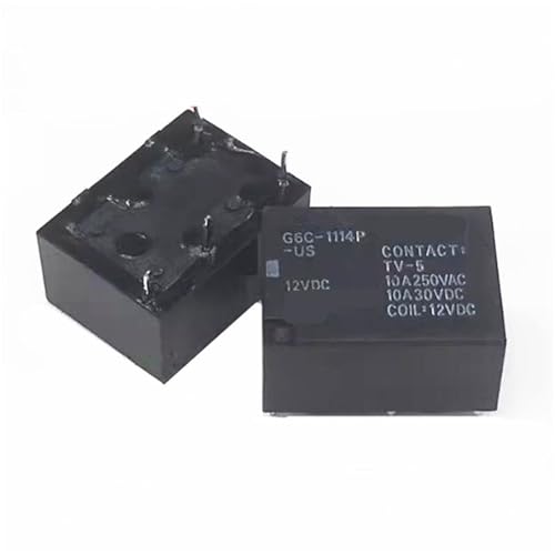 Relais 4 broches G6C-1114P-US 12V commutateur DC pour circuit PCB
