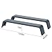 2 Pack Trailer Fenders, Heavy Duty Fenders for Tandem Axle Trailers Car Haulers, Utility & Landscape, 14 Gauge Steel Diamond Tread Plate - Rust-Resistant Design (72