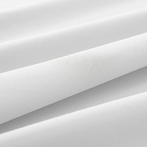 Marquess Quilted Bed Skirt With 14 Inch Tailored Drop, Queen Size Bed Skirt 14 Inch Drop White-Dust Ruffle,Ultra Soft (White, Queen) #TOP6