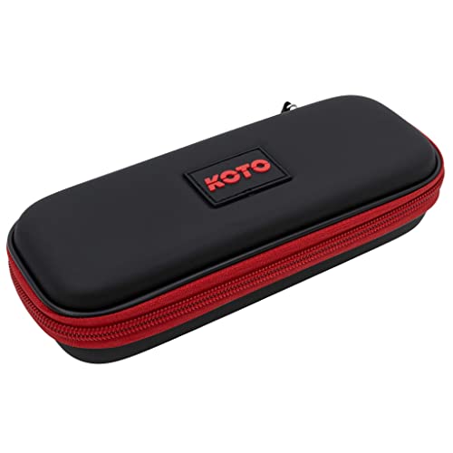 KOTO darts KOTO Dartwallet Eva Small Rot, Darttasche mit Reissverschluß, Dartetui Logo, Dart Hülle, Dartkoffer, Darts Box