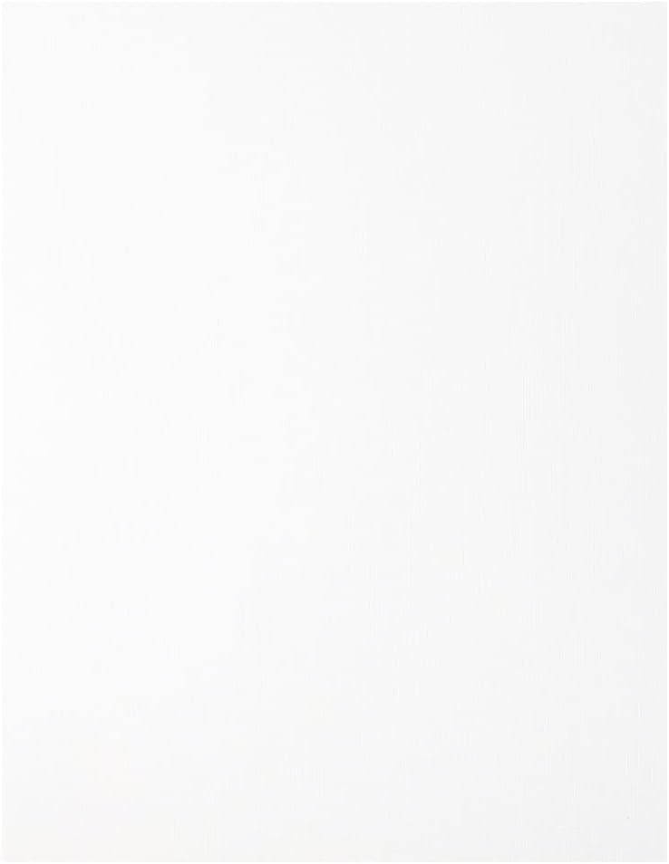 LUXPaper 8.5" x 11" Cardstock | Letter Size | White Linen | 100lb. Cover (183lb. Text) | 250 Qty