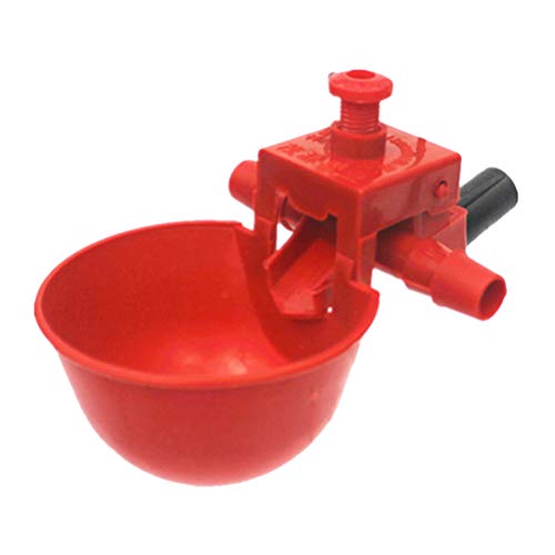 ULTECHNOVO Beber Copos de Água de Aves de Capoeira- 20Pcs Pombo Beber Tigela de Plástico Durável Aju