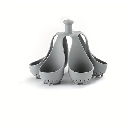 Soporte para huevos de 6 piezas para la cocina del hogar y cocción al vapor 2