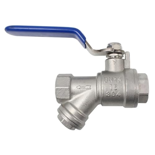 Robinet à bille filtrant type Y résout les problèmes de sédiments DN20 inox - 2