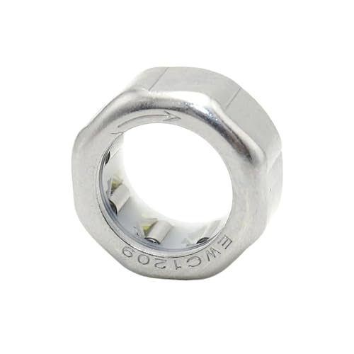 Roulement aiguilles EWC1209 hex unidirectionnel inox 12x18x9mm