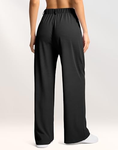 G Gradual Women's Wide Leg Pants High Waisted Waffle Knit Business Casual Slacks 2025 Office Dress Trousers Pants for Women3