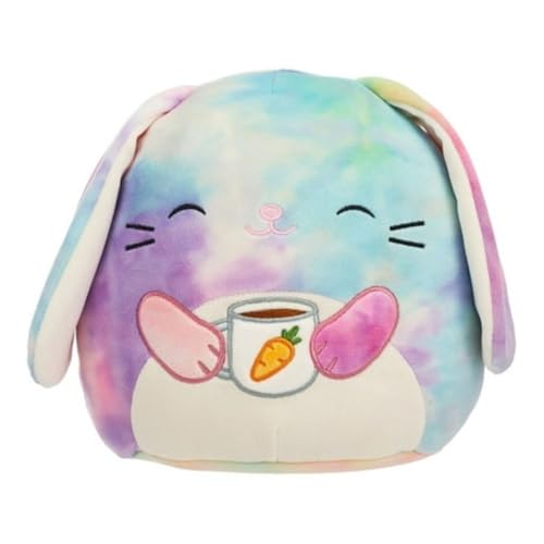 Squishmallows lapin de Pâques Bonbons peluche rose 20,3 cm