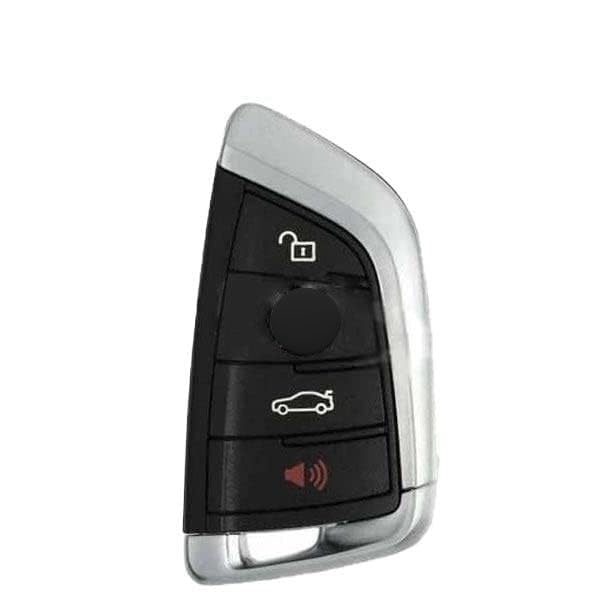 Image of Leather Ca Remote Key Cover Case Compatible for BMW X Series ,M Series ,GT Series ,3 Series ,5 Series ,6 Series, 7 Series (Black)
