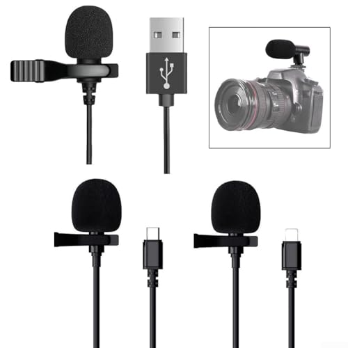 Lavalier - Micrófono Clipon con reducción de ruido para