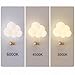 SWEMOPP Kids Wall Lights for Bedrooms Girls Cloud Wall Lights for Nursery Cute Animal Cartoon White Milk Shade Wall Sconce Dimmable LED Wall Mounted Lamp for Kids Bedside Children Boys Room