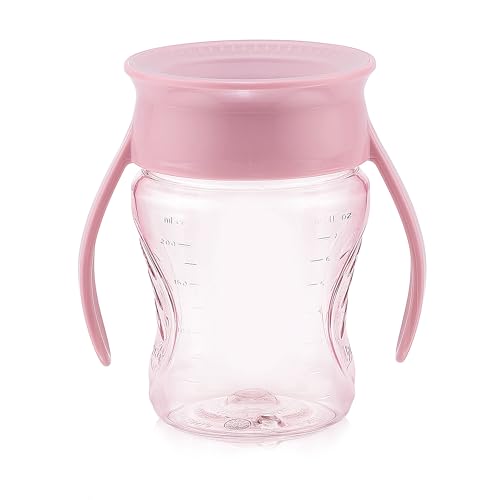 WOW Cup for Baby 360 Trainer - Vaso para beber, 207 ml (Simply Rose)