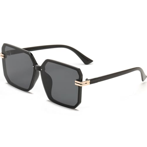 Lunettes de soleil à monture large en métal l'accessoire de votre été