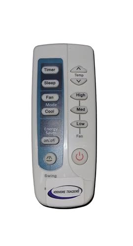 Kishore Traders Ac Remote Control Compatible with Samsung Ac Window/Split Ac (Please Match Your Old Remote with Given Image for Work It Must Be Exactly Same As Shown in Image)
