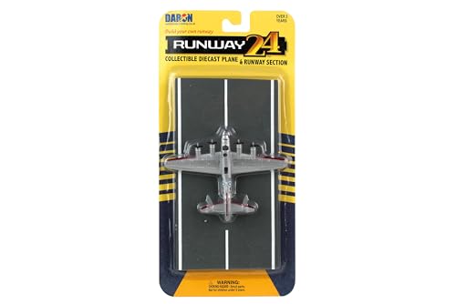 Image of Daron Worldwide Trading Runway24 B-17 Vehicle, Silver