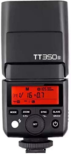 Godox TT350S Flash Speedlite for Sony, Equipped with TTL Automatic Flash, Features Built-in 2.4G Radio Transmission, Compatible with Both Master and Slave Wireless Flash Systems.