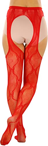 Image of ToBeInStyle Women's Suspender Pantyhose