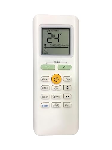 Image of Upix Compatible for Midea AC Remote No. 205 | No Backlight | Exact Match Required