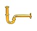 Produktbild ATCO® Siphon Sifon Waschtisch Waschbecken Röhrengeruchsverschluss Geruchsverschluss Ablauf Ablaufgarnitur Abfluss "PLUS" 1 1/4" x 32mm GOLD vergoldet